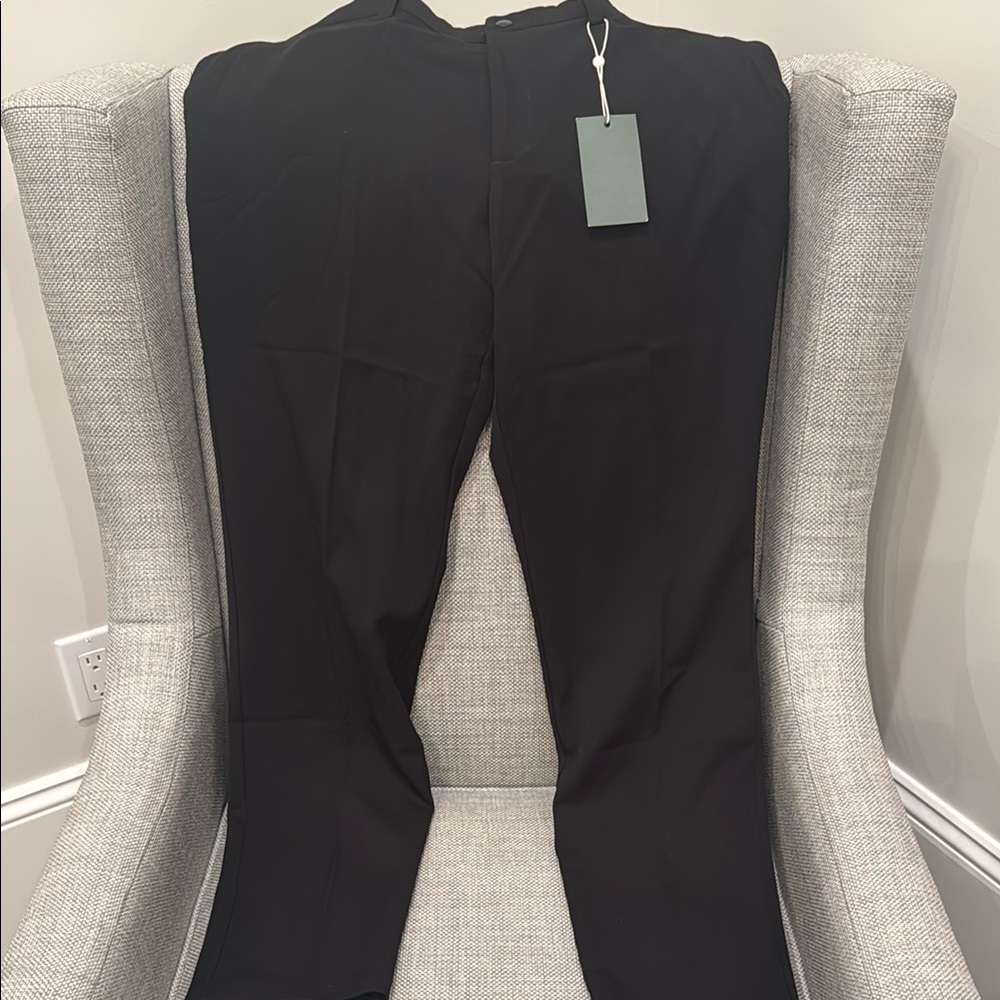 Quince Black Dress Pants Straight Leg